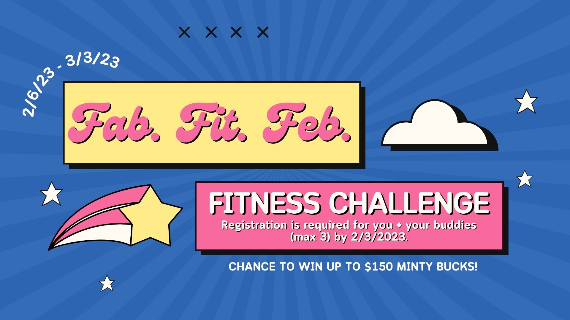 Fab Fit Feb  MINT's February 2023 Fitness Challenge - MINT DC